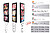 Porta-Catálogos de Parede A4”Oval“ : 320x1009mm pag303 cat2010 - imagem 2