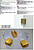 Separadores Quadrados Dourado 25 X 25mm ( Venda Multiplos 4 uni ) - imagem 2