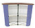 Mesa Destaque CEBREROS 1260x970x360mm c/ bolsa transporte - imagem 3