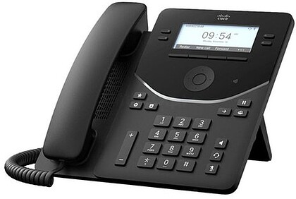 Cisco Desk Phone 9841 - Telefone VoIP - com Trusted Platform Module (TPM) 2.0 com identificação do chamador/chamada em espera - SIP, SDP, RTCP, RTP, SRTP - 4 linhas - preto carvão