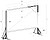 Ecra Fast Fold Equi : Fast Fold Equi 4: 3 : 259x198 : 244x183 : 1.0/ 1,8 : S : Est.Aluminio 32MM, Aplicaçao Tela por Molas : Inclui Tela 1 Tela Projecçao Frontal + 1 Tela Retroprojecçao : Tela Projecçao Frontal: : Angulo de Visao: 100º : Peso M2: 390G : e - imagem 4