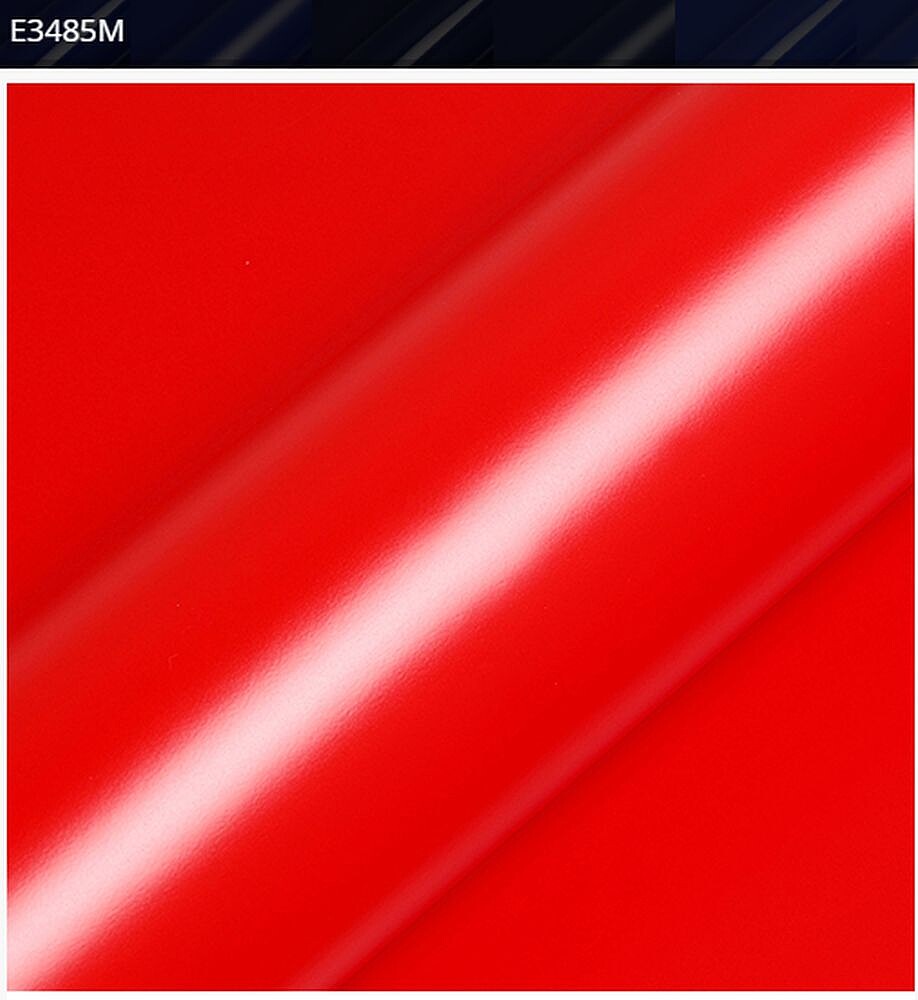 Vinil de Corte Hexis Ecotac E3000 Vermelho Vivo Mate E3485M