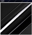 Vinil de Corte Hexis Ecotac E3000 Preto Brilho E3889B