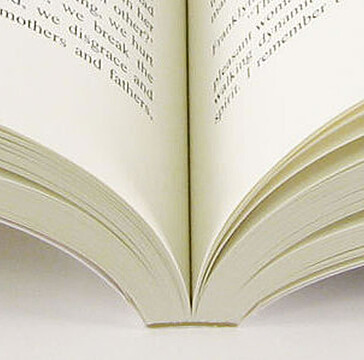 Encadernações com cola para livro A4 ( Serviço aplicavel apenas a produções próprias )