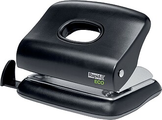 Furador Rapid ECO - 20 folhas - preto - venda múltiplos 6 u...