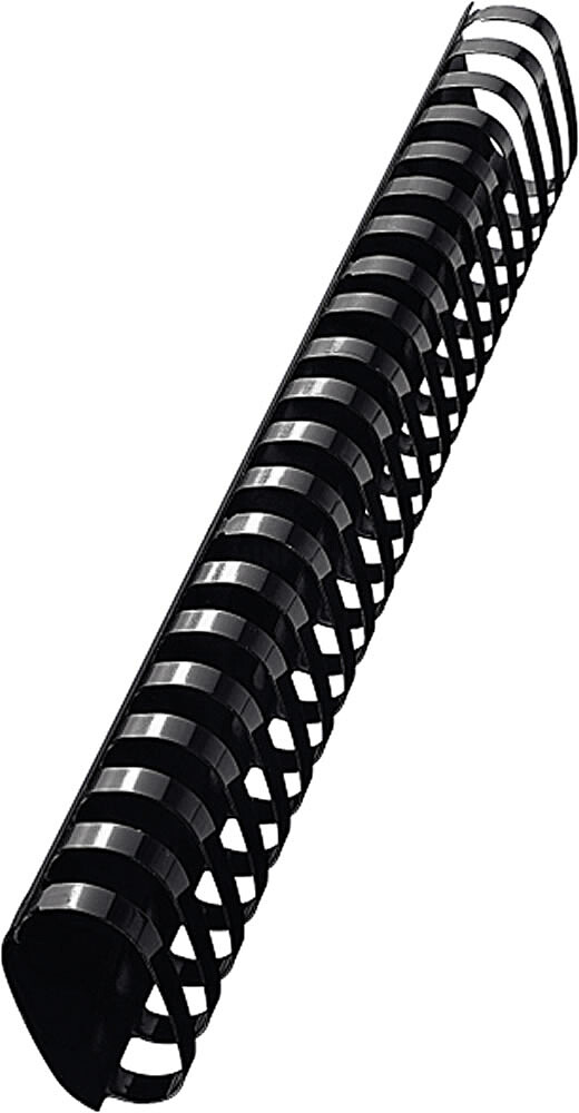 Cx. 50 Espirais Ovais 50 mm./ 500 folhas : preto es35094