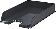 Esselte Europost Vivida Bandeja Portadocumentos - Formato Vertical - A4 - Espaço para Etiqueta Identificativa - Cor Preta 623605