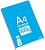 RECARGA A4 100/100 FLS. XAD. -Ball : Venda multiplos 30 FIR-17262 - imagem 1