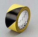 Yellow/Black Strips Safety Tape 50mm x 33m 766i