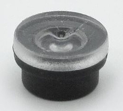 ClipFix Black 22mm Oval Shape (50un)