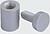 Fix Dist Rosc(4 uni)FIXY 13x19 Topo Plano Aluminio Cinzento - imagem 1