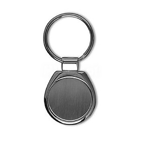 MT-25ND Porta-chaves Metal : 2 faces : redondo 37x37mm : are...