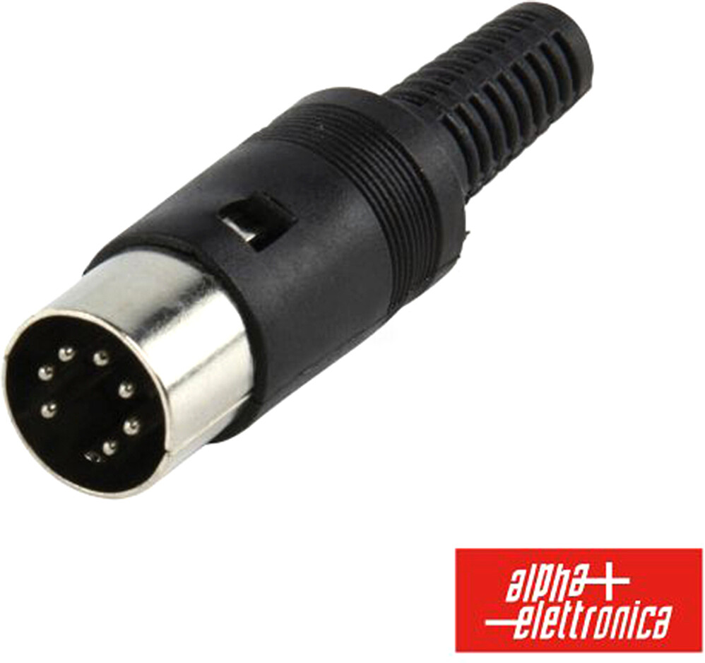 Ficha Din 7P Macho Preta C/ Rabo G-9-1