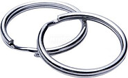 Argola Chaveiro Zincado Achatado diametro 26mm ( preço para 1 argola )