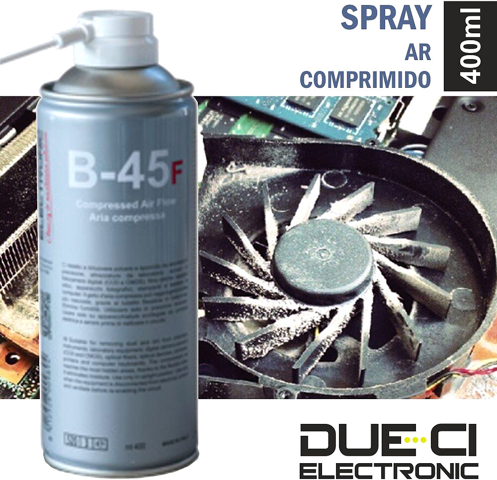Spray de 400ML AR Comprimido DUE-CI G-B-45F