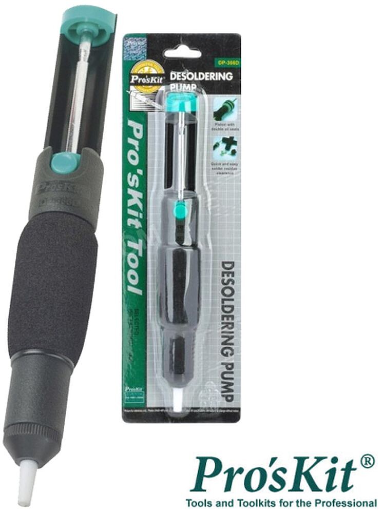 Bomba Dessoldadora Profissional ABS Preta Proskit G-DP-366D