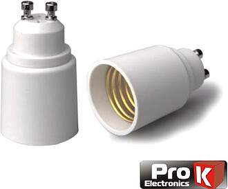 G-GU10-E14 -CASQUILHO ADAPTADOR DE GU10 P/ E14 PROK