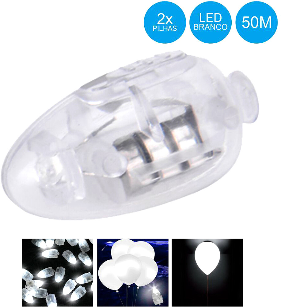 LED Branco P/ Balões