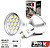 Lampada 15 LED SMD c/vidro Protector GU-10 : Branco Quente 3W : 230V G-LLGU03WW - imagem 1
