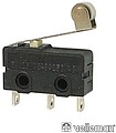 Microswitch 5A, alavanca c/ deslizador longo G-MS5-R