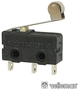 G-MS5-R : Microswitch 5A, alavanca c/ deslizador longo