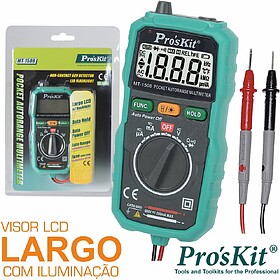 G-MT-1508 : MULTÍMETRO DIGITAL AUTORANGE PROSKIT