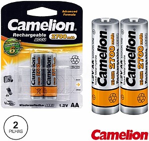 G-NH-AA2700BP2 : BATERIA NI-MH AA 1.2V 2700MA 2X BLISTER CAM...