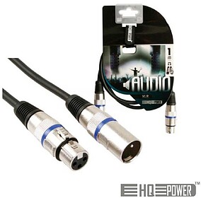 G-PAC120 : Cabo de audio profissional XLR macho para XLR fem...