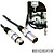 Cabo de audio profissional XLR macho para XLR femea, Preto (1mt) G-PAC120 - imagem 1
