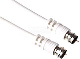 Cabo coaxial com fichas tipo F macho/macho basic 10m G-PAC702B100