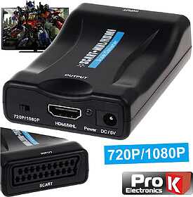 G-PK-SCARTHDMI : CONVERSOR SCART P/ HDMI 720P/1080P PROK