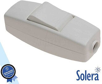 G-SLR-6541 : INTERRUPTOR DE PASSAGEM BIPOLAR 2A 250V BRANCO ...