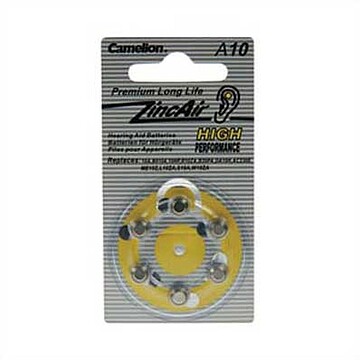 G-V10RC : ZINC AIR CEL Camelion 1.4V (6pcs/bl)