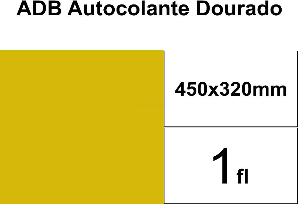 ADB-Autoadesivo dourado SRA3