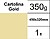 Cartolina GOLD : 350g/m2 : SRA3 : convites e cartões de visita - imagem 1