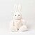 MUMBLES RABBIT Coelho de peluche 195 g/m² Cream M pag.427/16 - imagem 3