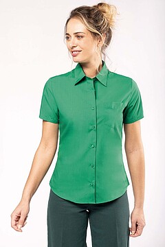 JUDITH - CAMISA DE SENHORA DE MANGA CURTA TRATAMENTO FÁCIL : Cores 100/110gr. : tam.XS to 4XL : pag.206/13
