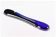 Kensington Apoio para Pernas de Gel Duplo - Almofada de Gel - Canal de Ventilação - Combinação de Cores em Dois Tons - Acabamento Suave - Cor Azul/Preto Cinzento