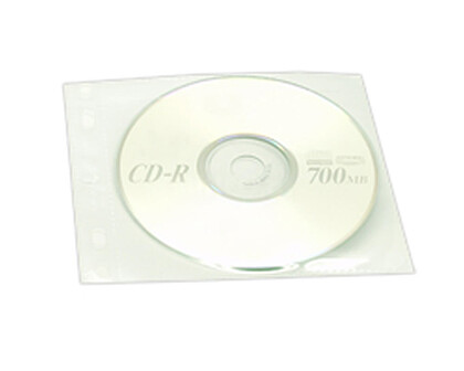 100393B : Bolsa para 1 CDs em PP c/Furacao Lateral Roma 393B Pack 50 Unidades