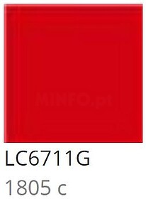 Electro Cut LC6711G Red Gloss 610mm x 5m : Rolo de Vinil de ...