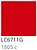 Electro Cut LC6711G Red Gloss 610mm x 5m : Rolo de Vinil de Corte Polimérico - imagem 1