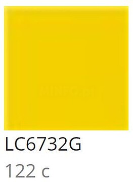 Electro Cut LC6732G Yellow Gloss 610mm x 5m : Rolo de Vinil de Corte Polimérico