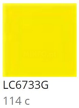Electro Cut LC6733G Medium Yellow Gloss 610mm x 5m : Rolo de Vinil de Corte Polimérico