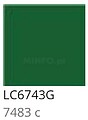 Electro Cut LC6743G Medium Green Gloss 610mm x 5m : Rolo de Vinil de Corte Polimérico