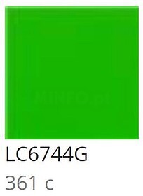 Electro Cut LC6744G Yellow Green Gloss 610mm x 5m : Rolo de ...