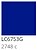Electro Cut LC6753G Medium Blue Gloss 610mm x 5m : Rolo de Vinil de Corte Polimérico - imagem 1