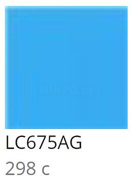 Electro Cut LC675AG Light Blue Gloss 610mm x 25m : Rolo de Vinil de Corte Polimérico