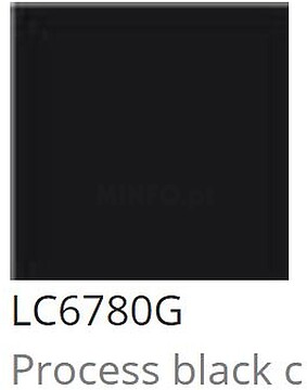 Electro Cut LC6780G Black Gloss 610mm x 5m : Rolo de Vinil de Corte Polimérico