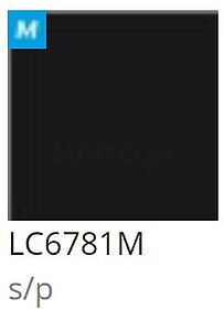 Electro Cut LC6781M Black Matt 610mm x 5m : Rolo de Vinil de...