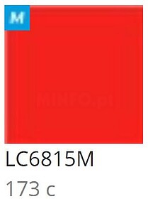 Electro Cut LC6815M Translucent Medium Red Matt 610mm x 50m